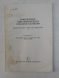 FORSCHUNGEN UBER SIEBENBURGEN UND SEINE NACHBARN von KALMAN BENDA , 1987 , COPERTA CU PETE SI HALOURI DE APA *