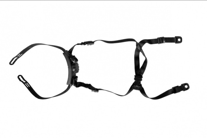 *Facemask and suspension pentru casti - Black [GFT Tactical]