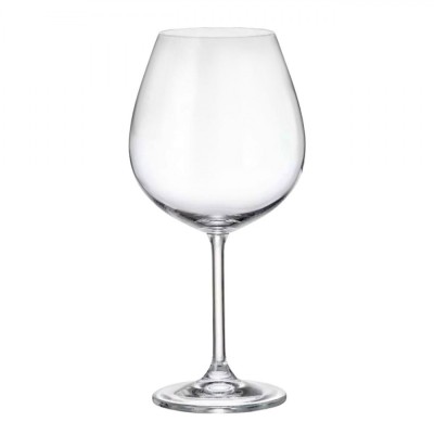 Pahar Vin Cristal, Bohemia, Transparent, Capacitate 0,65L, Diametru 10cm, Inaltime 22.5cm foto