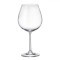 Pahar Vin Cristal, Bohemia, Transparent, Capacitate 0,65L, Diametru 10cm, Inaltime 22.5cm
