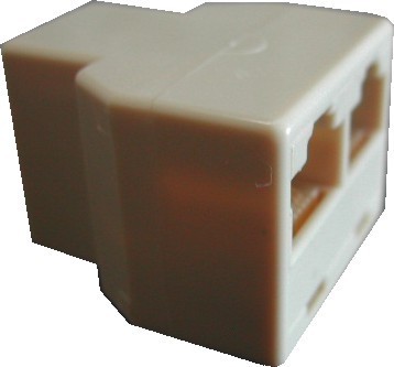 Spliter RJ11 tata - 2xRJ11 mama - 129025 foto