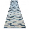 Traversa Nordic Optic crem si gri FD284, 60 cm, Dreptunghi, Polipropilena