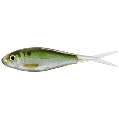 Shad Live Target Skip Shad Soft Jerkbait, Silver / Green, 11cm, 4buc/pac foto