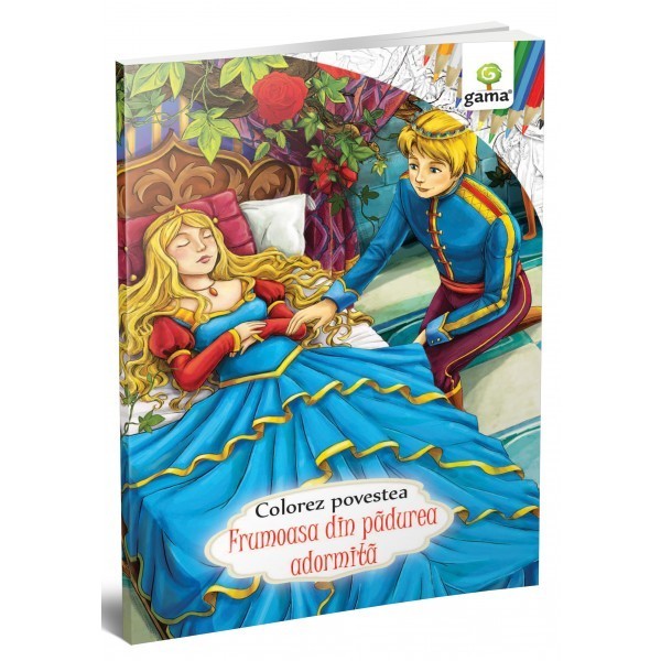 Colorez povestea Frumoasa din padurea adormita