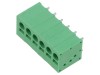 Amphenol Conector Regleta PCB Unghi 32A 1x6 Pini 5mm Borna Arc Cablu 4mm2
