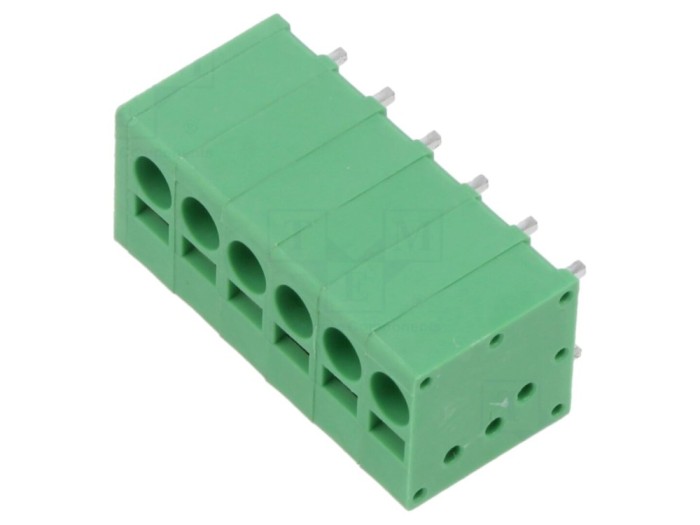 Conector regletă PCB &icirc;n unghi 32A