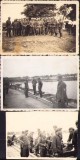 M698 Lot de 3 poze cu soldați germani &icirc;n Rusia, 1941, Al Doilea Război Mondial