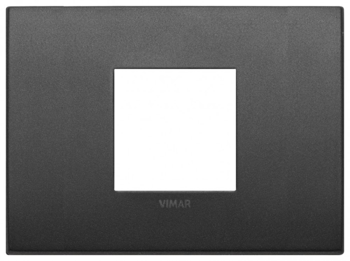 Rama Ornament 2M metal pentru doza de 3M Vimar Arke grafit mat 19652.01