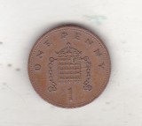 bnk mnd Marea Britanie Anglia 1 penny 1991