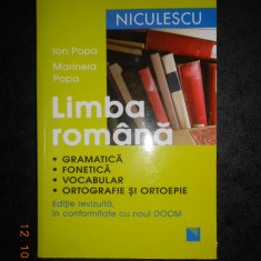 MARINELA POPA - LIMBA ROMANA. GRAMATICA, FONETICA, VOCABULAR, ORTOGRAFIE (2016)