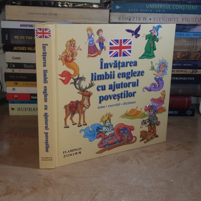 INVATAREA LIMBII ENGLEZE CU AJUTORUL POVESTILOR : TEME * EXERCITII * DICTIONAR , 2008 * foto