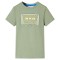 Tricou pentru copii, kaki deschis, 128 12422