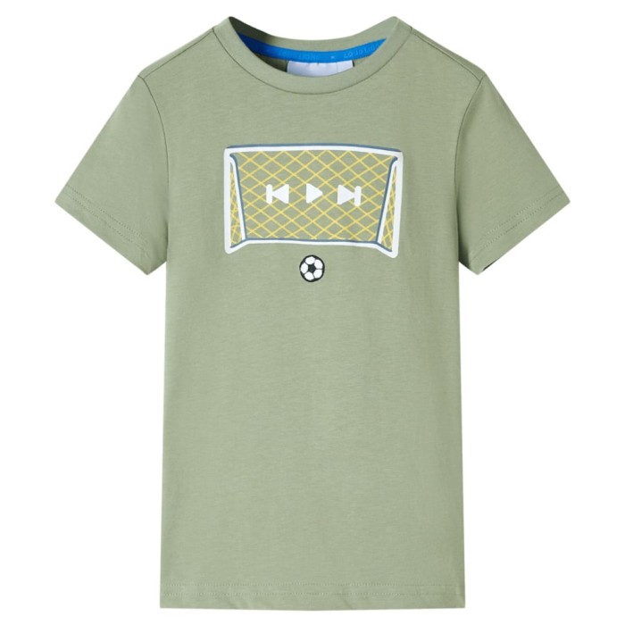 Tricou pentru copii, kaki deschis, 128