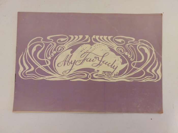 DD- Program sala My Fair Lady, Opera Romana Cluj Napoca, 1988