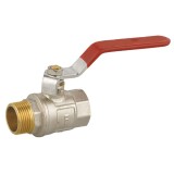 Robinet trecere pentru apa din bronz cu maneta, 1&quot;, Fi + Fe