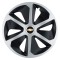 Set 4 capace roti Roco Gri-Negru R17 pentru gama auto Chevrolet