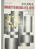 Niculae Popescu - Studiul materialelor - Manual pentru licee, anul I și școli de maiștri (editia 1975)