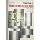 Niculae Popescu - Studiul materialelor - Manual pentru licee, anul I si scoli de maistri (Editia: 1975)