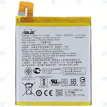 Baterie Asus Zenfone 3 Laser (ZC551KL) C11P1606 3000mAh 0B200-02250000 foto