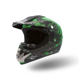 Casca motocross/enduro copii XTR 125, culoare negru/lime, marime YM Cod Produs: MX_NEW XTR125-942M