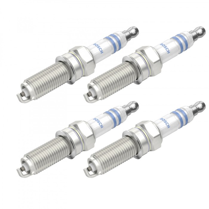 Set 4 bujii scanteie Bosch pentru Hyundai i10, i20