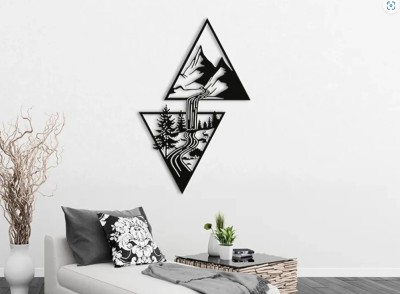 🌄 Tablou Modern cu Motiv Montan - Print 3D 🌄 foto