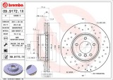 BREMBO 09.9172.1X XTRA LINE - Xtra Disc frana