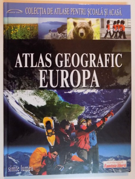 ATLAS GEOGRAFIC EUROPA , 2008