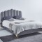 Pat Cloud 180x200 cm Tapitat Catifea Gri Somiera Inclusa (cod ML 2006-04)