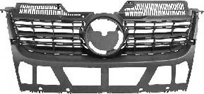 Grila radiator Vw Jetta/ Golf Kombi (1k5/ 1km), 09.2005-09.2010, Partea Superioara, 1K5853653A9B9