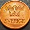 Moneda 5 ORE - SUEDIA, anul 1972 *cod 1684 C