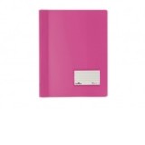 Dosar plastic sina cu eticheta Duralux Durable, Roz