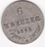 AUSTRIA 6 KREUZER 1848 A