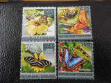 Sao Tome si Principe -Fauna ,fluturi-serie completa ,MNH, Nestampilat