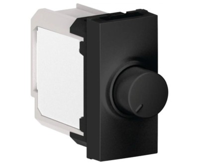 Variator rotativ 250V 1M Flexo Himel negru mat foto