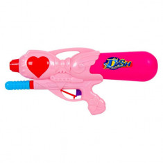 Pistol de Apa din Plastic Roz Rosu 34cm
