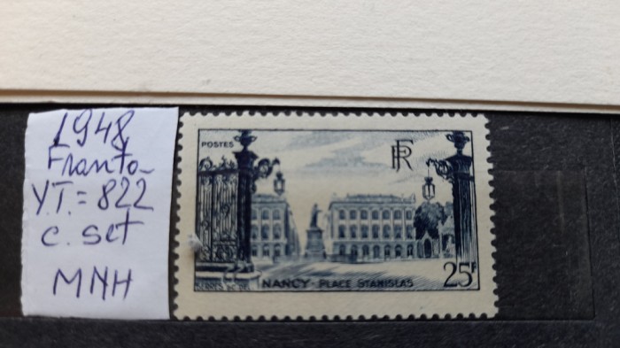 1948-Franta- YT=822 c.set MNH