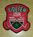 C7 95 - Ecuson tematica sport - Golf - America - piesa de colectie!