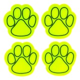Cumpara ieftin Set 4 abtibilduri reflectorizante verde fluorescent, 17 x 15 cm coala