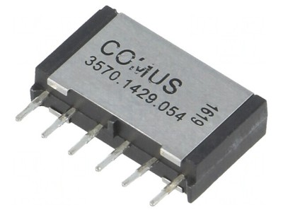 Releu Senzor Reed DPST-NO 5VDC 1A 15W foto
