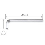 Cumpara ieftin Cheie hexagonala imbus 9mm tip L, Toptul