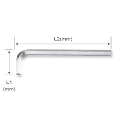 Cheie hexagonala imbus 9mm tip L