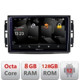 Navigatie Chrysler Jeep 5960Pro-202 Android Octa Core Qualcomm 2K Qled 8+128 DTS DSP 360 4G Optical CarStore Technology