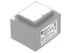 Transformator &icirc;ncapsulat 1,5VA 230VAC 9V 167mA PCB IP00