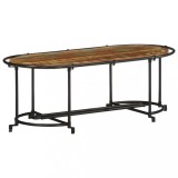 Gossi masuta de cafea, 110x55x40 cm, lemn masiv recuperat