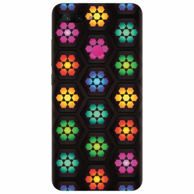 Husa silicon pentru Xiaomi Mi 8 Lite, Kaleidoscope Mosaic Patterns foto