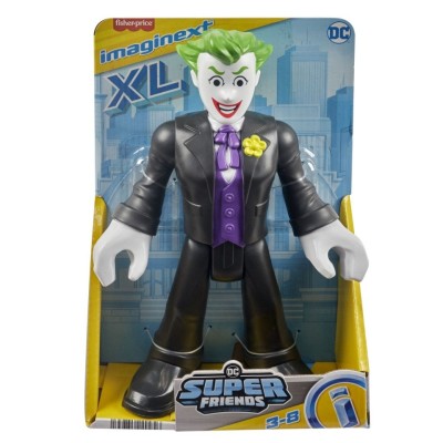FISHER PRICE IMAGINEXT DC SUPER FRIENDS FIGURINA JOKER XL foto
