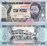 GUINEEA BISSAU 100 pesos 1990 UNC!!!