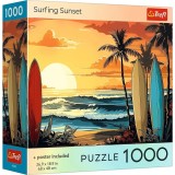 PUZZLE TREFL 1000 COLECTIA SUA APUS DE SOARE PENTRU SURF POSTER INCLUS