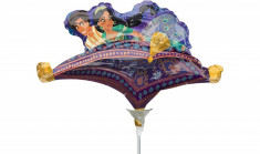 Balon mini figurina, Aladdin - 36 cm, umflat + bat si rozeta, Radar 40226 foto
